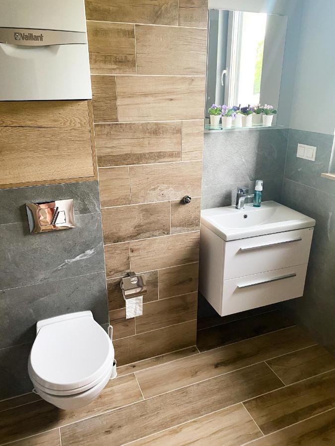 Domki Letniskowe Aqua เมียลโน ภายนอก รูปภาพ